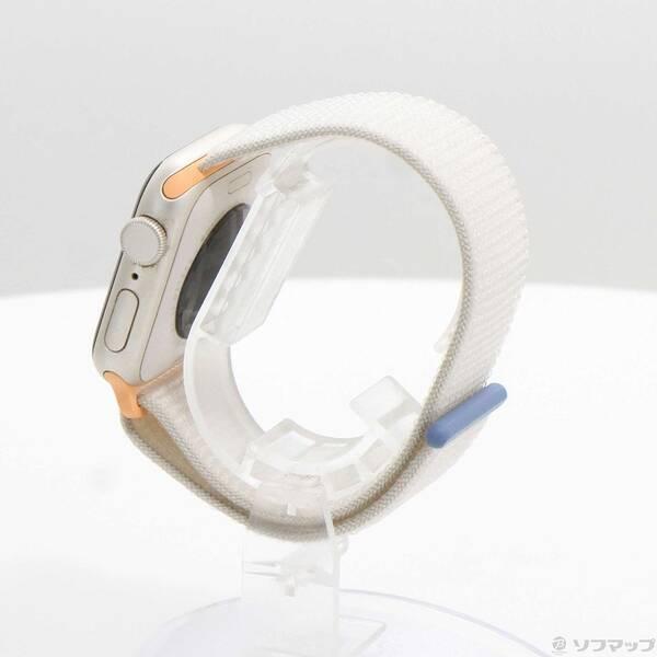 〔中古〕Apple(アップル) Apple Watch SE 第2世代 GPS 40mm スターライトアルミニウムケース スターライトスポーツループ〔305-ud〕 |  | 01