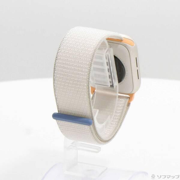 〔中古〕Apple(アップル) Apple Watch SE 第2世代 GPS 40mm スターライトアルミニウムケース スターライトスポーツループ〔305-ud〕 |  | 02