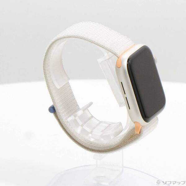 〔中古〕Apple(アップル) Apple Watch SE 第2世代 GPS 40mm スターライトアルミニウムケース スターライトスポーツループ〔305-ud〕 |  | 03