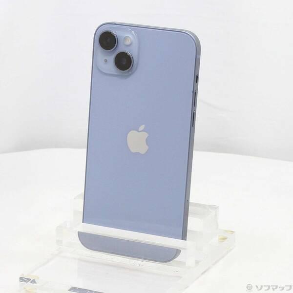 〔中古〕Apple(アップル) iPhone14 Plus 256GB ブルー MQ4Q3J／A SIMフリー〔305-ud〕 | 