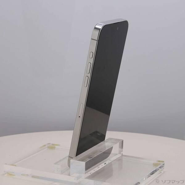 〔中古〕Apple(アップル) iPhone15 Pro Max 256GB ホワイトチタニウム MU6Q3J／A SIMフリー〔196-ud〕 |  | 01