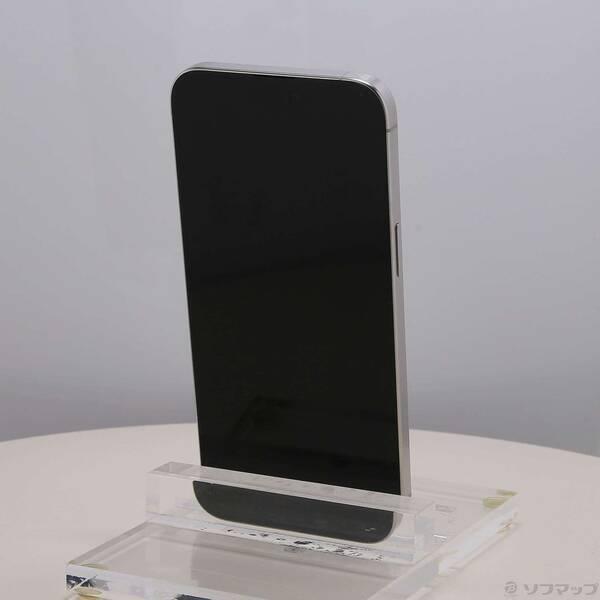 〔中古〕Apple(アップル) iPhone15 Pro Max 256GB ホワイトチタニウム MU6Q3J／A SIMフリー〔196-ud〕 |  | 02