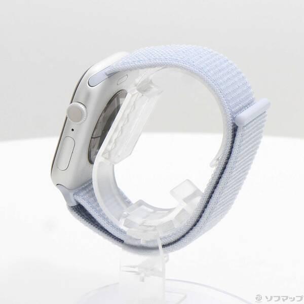 〔中古〕Apple(アップル) Apple Watch Series 10 GPS 46mm シルバーアルミニウムケース ブルークラウドスポーツループ〔297-ud〕 |  | 01