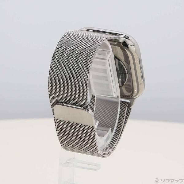 〔中古〕Apple(アップル) Apple Watch Series 10 GPS + Cellular 42mm ナチュラルチタニウムケース ナチュラルミラネーゼループ〔349-ud〕 |  | 02