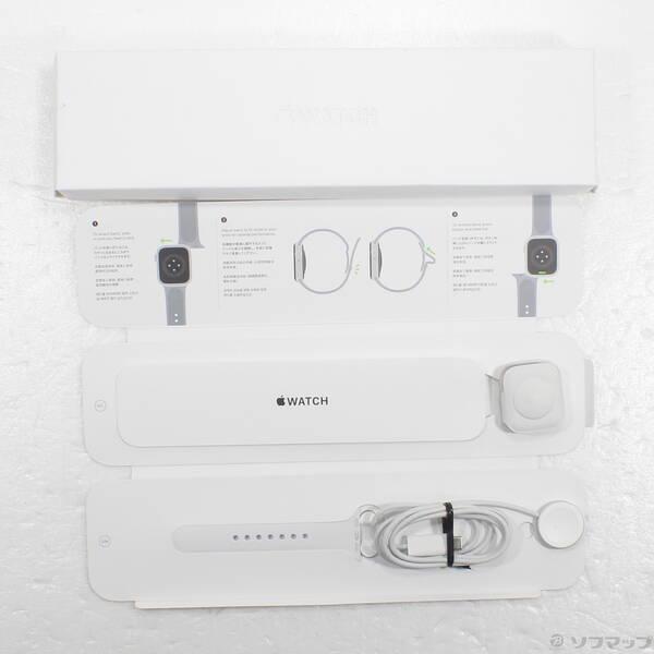 〔中古〕Apple(アップル) Apple Watch Series 8 GPS 41mm シルバーアルミニウムケース ホワイトスポーツバンド〔198-ud〕 |  | 04