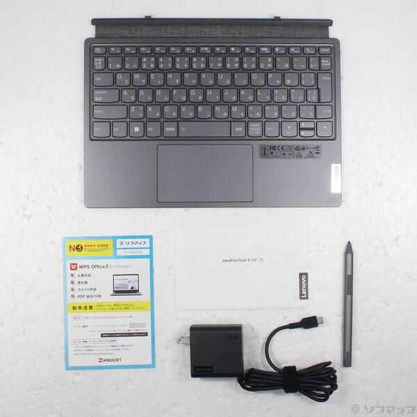 〔中古〕Lenovo(レノボジャパン) IdeaPad Duet 570i 82TQ000HJP ストームグレー〔377-ud〕 |  | 04