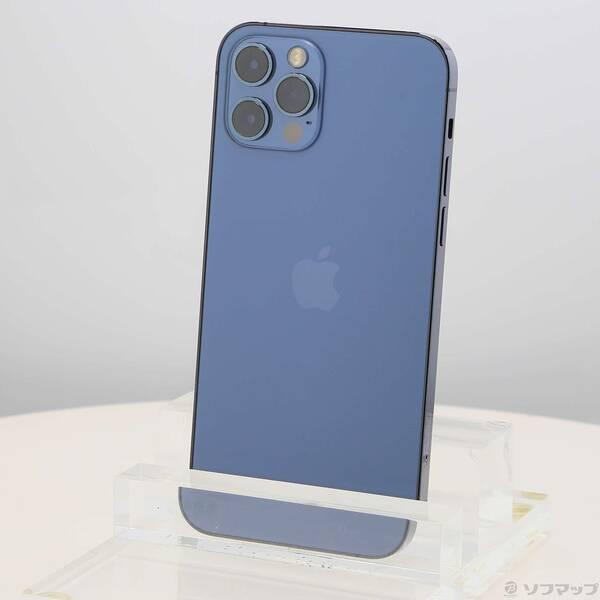 〔中古〕Apple(アップル) iPhone12 Pro 128GB パシフィックブルー MGM83J／A SIMフリー〔377-ud〕 | 
