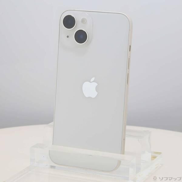 〔中古〕Apple(アップル) iPhone14 256GB スターライト MPW33J／A SIMフリー〔198-ud〕 | 