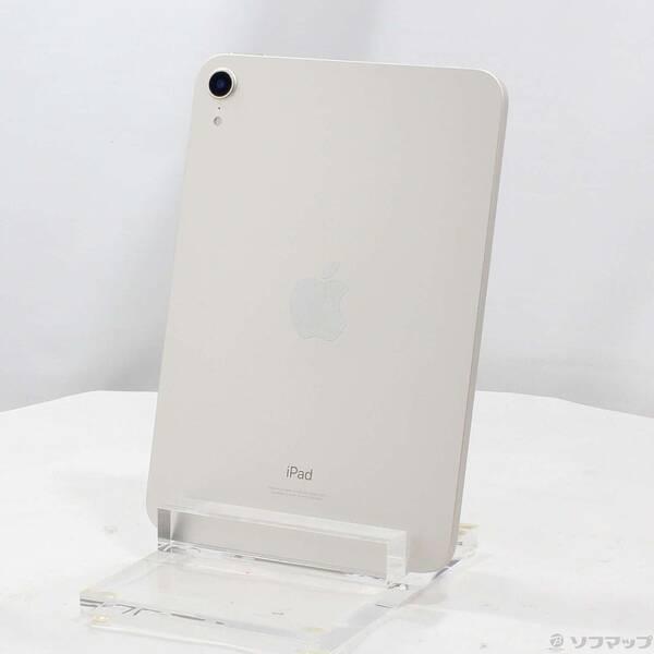 〔中古〕Apple(アップル) iPad mini 第6世代 64GB スターライト MK7P3J／A Wi-Fi〔352-ud〕 | 