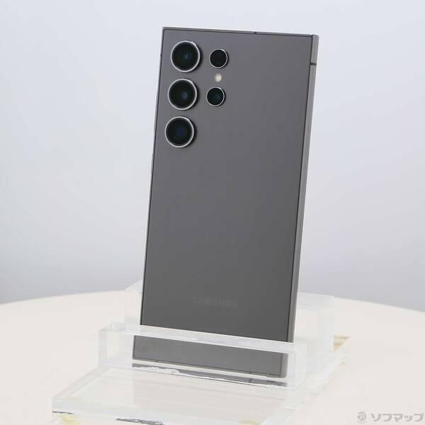 〔中古〕SAMSUNG(サムスン) Galaxy S24 Ultra 256GB チタニウムブラック SMS928Q SIMフリー〔269-ud〕 | 