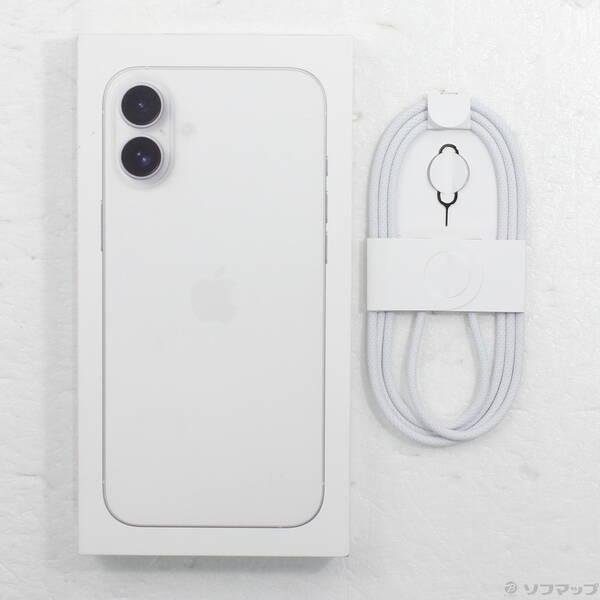 〔中古〕Apple(アップル) iPhone16 Plus 128GB ホワイト MXVC3J／A SIMフリー〔262-ud〕 |  | 04