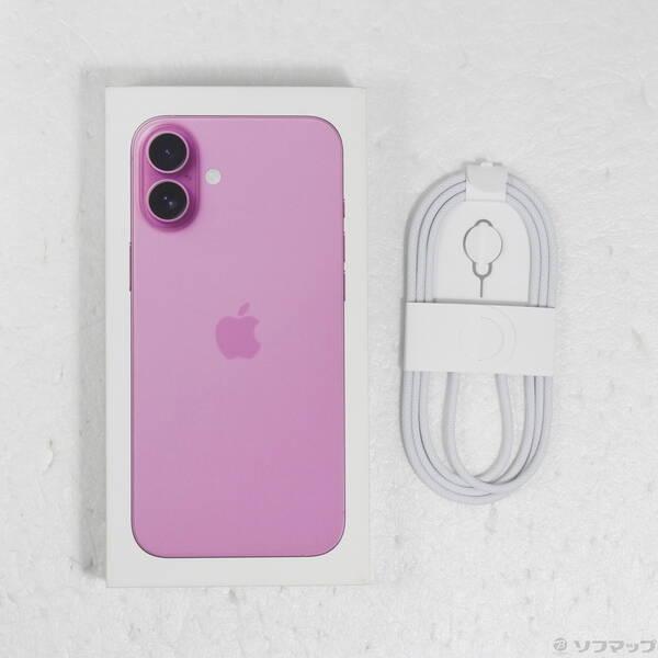 〔中古〕Apple(アップル) iPhone16 Plus 128GB ピンク MXVD3J／A SIMフリー〔377-ud〕 |  | 04