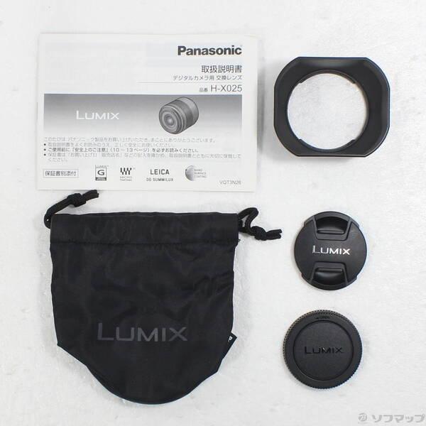 〔中古〕Panasonic(パナソニック) LEICA DG SUMMILUX 25mm／F1.4 ASPH. (H-X025)(レンズ)〔198-ud〕 |  | 04