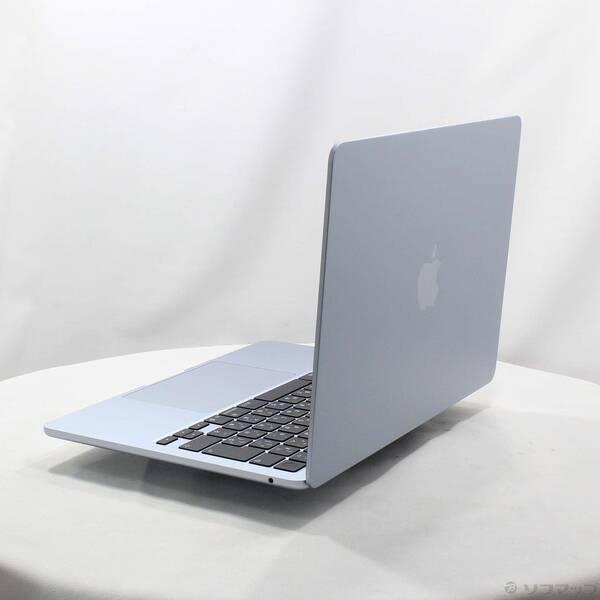 〔中古〕Apple(アップル) MacBook Air 13.6-inch Early-2025 MC6T4J／A Apple M4 10コアCPU_8コアGPU 16GB SSD256GB スカイブルー 〔26.3 Tahoe〕〔258-ud〕 |  | 01