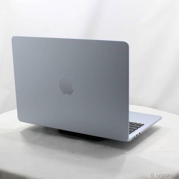 〔中古〕Apple(アップル) MacBook Air 13.6-inch Early-2025 MC6T4J／A Apple M4 10コアCPU_8コアGPU 16GB SSD256GB スカイブルー 〔26.3 Tahoe〕〔258-ud〕 |  | 02