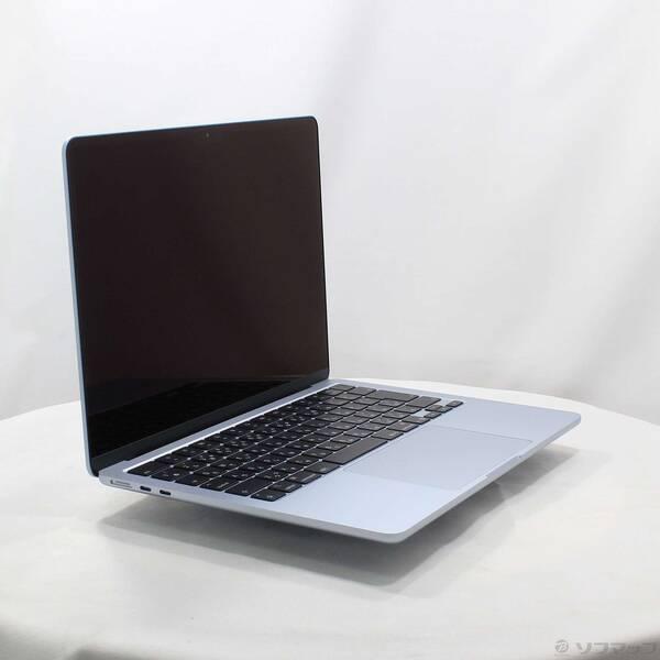 〔中古〕Apple(アップル) MacBook Air 13.6-inch Early-2025 MC6T4J／A Apple M4 10コアCPU_8コアGPU 16GB SSD256GB スカイブルー 〔26.3 Tahoe〕〔258-ud〕 |  | 03