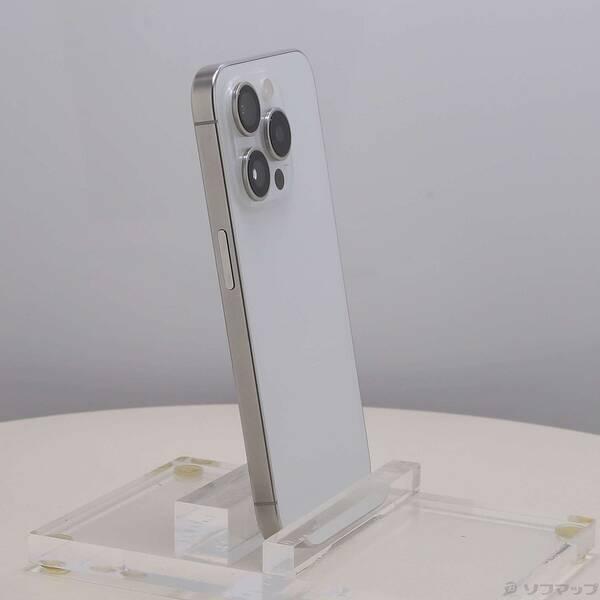 〔中古〕Apple(アップル) iPhone15 Pro 128GB ホワイトチタニウム MTU83J／A SIMフリー〔251-ud〕 |  | 03