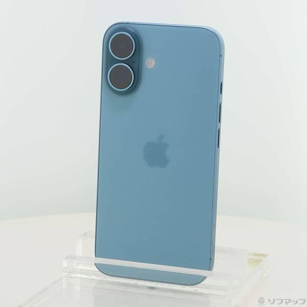〔中古〕Apple(アップル) iPhone16 128GB ティール MYDV3J／A SIMフリー〔269-ud〕 | 
