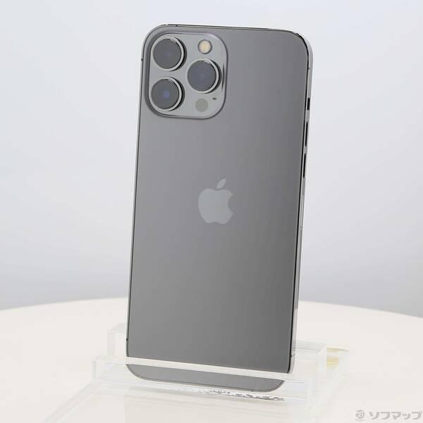 〔中古〕Apple(アップル) iPhone13 Pro Max 256GB グラファイト NLJ83J／A SIMフリー〔377-ud〕 | 