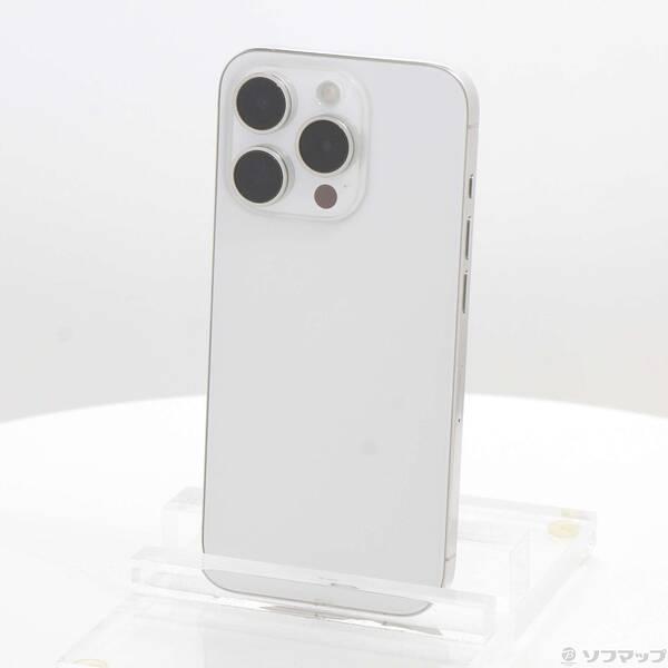 〔中古〕Apple(アップル) iPhone15 Pro 256GB ホワイトチタニウム MTUD3J／A SIMフリー〔269-ud〕 | 