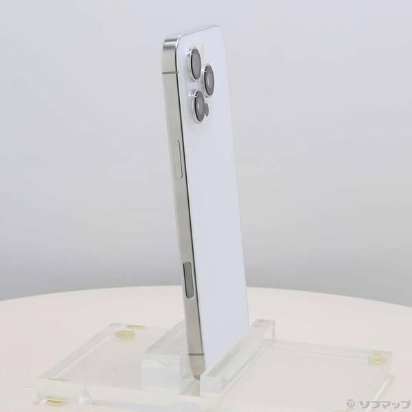 〔中古〕Apple(アップル) iPhone16 Pro Max 256GB ホワイトチタニウム MYWH3J／A SIMフリー〔269-ud〕 |  | 03