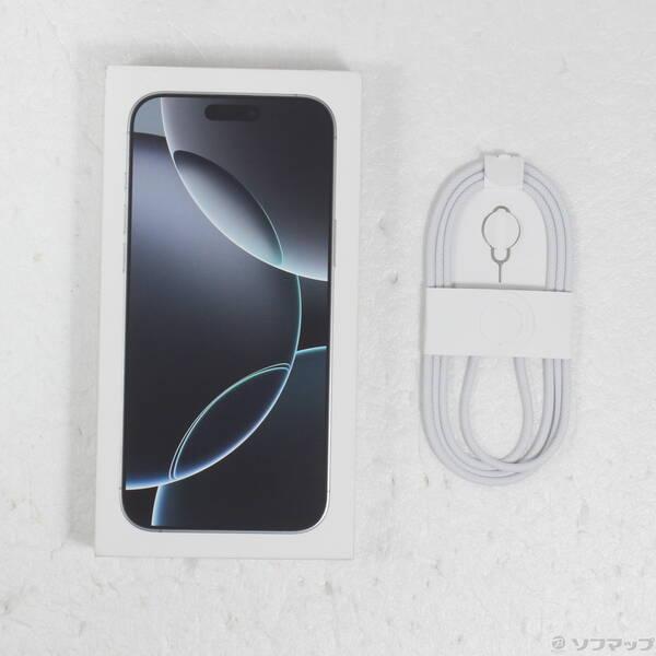 〔中古〕Apple(アップル) iPhone16 Pro Max 256GB ホワイトチタニウム MYWH3J／A SIMフリー〔269-ud〕 |  | 04