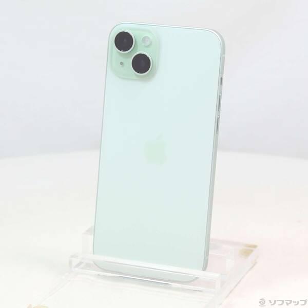 〔中古〕Apple(アップル) iPhone15 Plus 256GB グリーン MU0Q3J／A SIMフリー〔269-ud〕 | 