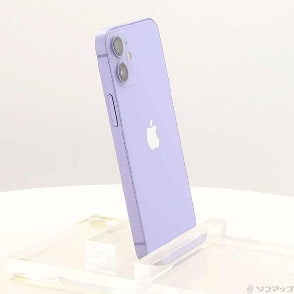 〔中古〕Apple(アップル) iPhone12 mini 64GB パープル MJQC3J／A SIMフリー〔269-ud〕 |  | 03