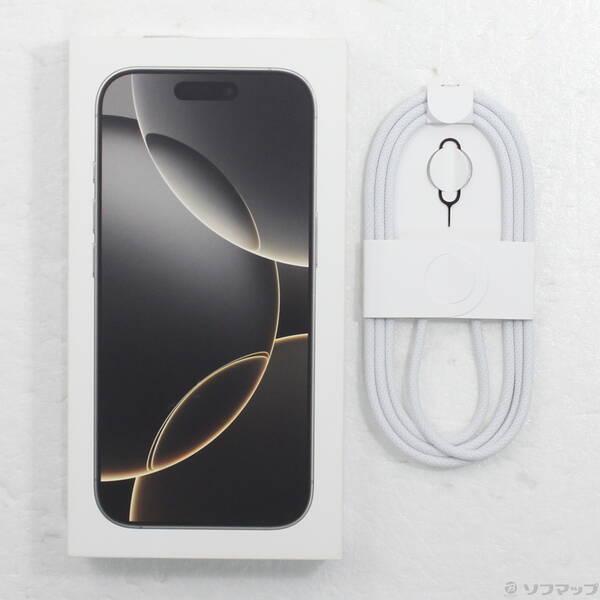 〔中古〕Apple(アップル) iPhone16 Pro 128GB ナチュラルチタニウム MYMY3J／A SIMフリー〔262-ud〕 |  | 04