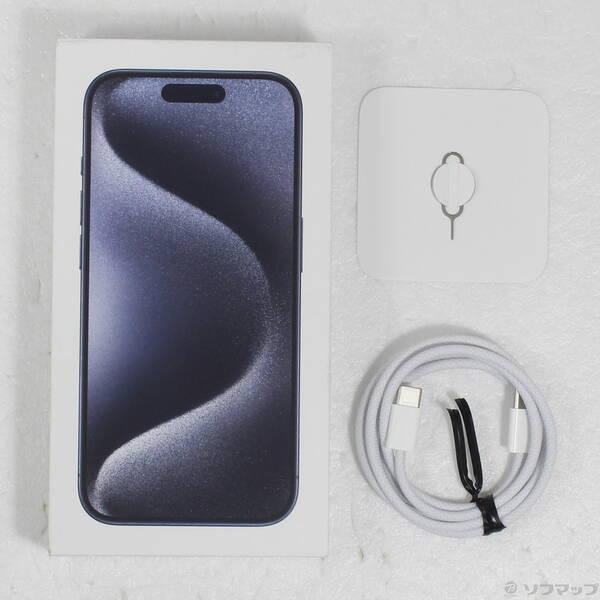 〔中古〕Apple(アップル) iPhone15 Pro 128GB ブルーチタニウム MTUA3J／A SIMフリー〔269-ud〕 |  | 04