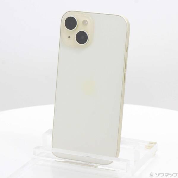 〔中古〕Apple(アップル) iPhone15 128GB イエロー MTMK3J／A SIMフリー〔377-ud〕 | 