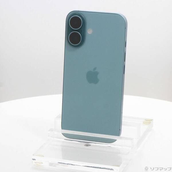 〔中古〕Apple(アップル) iPhone16 256GB ティール MYE13J／A SIMフリー〔368-ud〕 | 