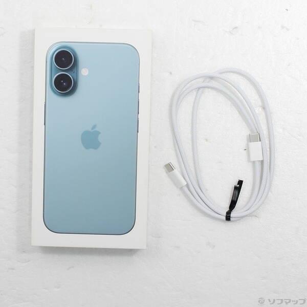〔中古〕Apple(アップル) iPhone16 256GB ティール MYE13J／A SIMフリー〔368-ud〕 |  | 04