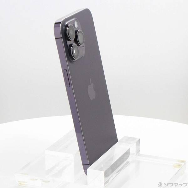 〔中古〕Apple(アップル) iPhone14 Pro Max 256GB ディープパープル MQ9E3J／A SIMフリー〔269-ud〕 |  | 03
