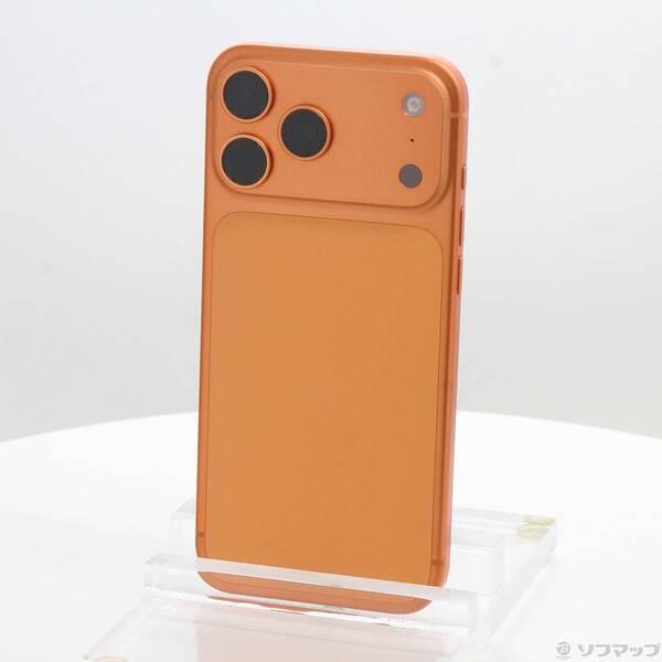 〔中古〕Apple(アップル) iPhone17 Pro Max 512GB コズミックオレンジ MFYD4J／A SIMフリー〔377-ud〕 | 