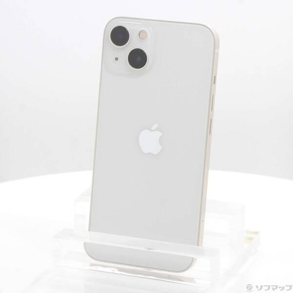 〔中古〕Apple(アップル) iPhone13 128GB スターライト MLND3J／A SIMフリー〔348-ud〕 | 