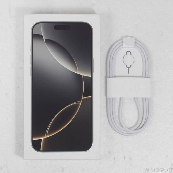 〔中古〕Apple(アップル) iPhone16 Pro Max 256GB ナチュラルチタニウム MYWK3J／A SIMフリー〔377-ud〕 |  | 04