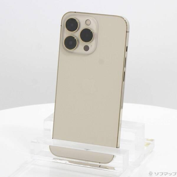 〔中古〕Apple(アップル) iPhone13 Pro 128GB ゴールド NLUH3J／A SIMフリー〔198-ud〕 | 