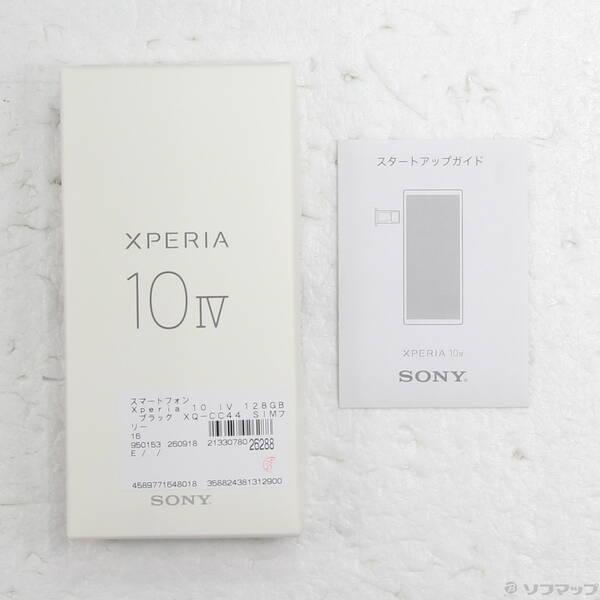 〔中古〕SONY(ソニー) Xperia 10 IV 128GB ブラック XQ-CC44 SIMフリー〔269-ud〕 |  | 04