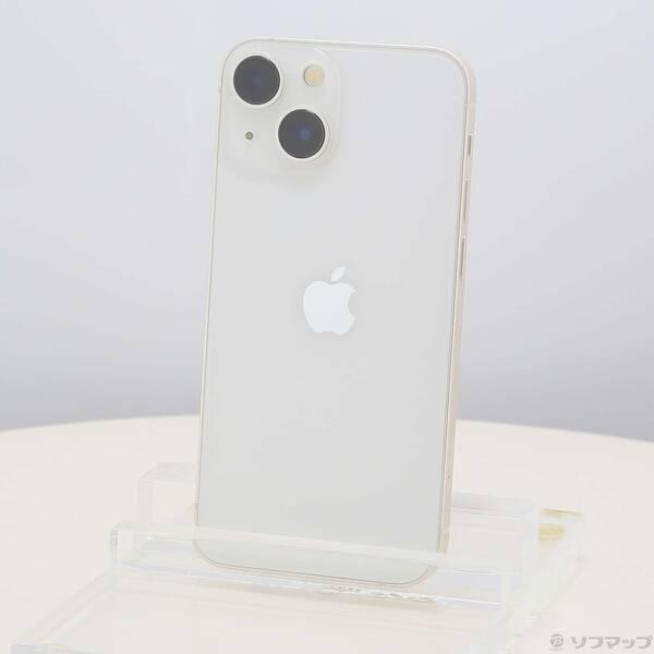 〔中古〕Apple(アップル) iPhone13 mini 128GB スターライト MLJE3J／A SIMフリー〔377-ud〕 | 
