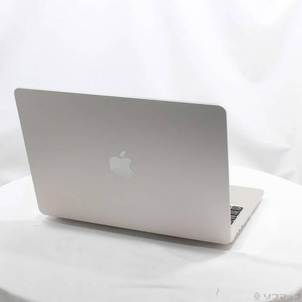 〔中古〕〔展示品〕 MacBook Air 13.6-inch Mid-2022 MLY23J／A Apple M2 8コアCPU_10コアGPU 8GB SSD512GB スターライト 〔26.3 Tahoe〕〔377-ud〕 |  | 02