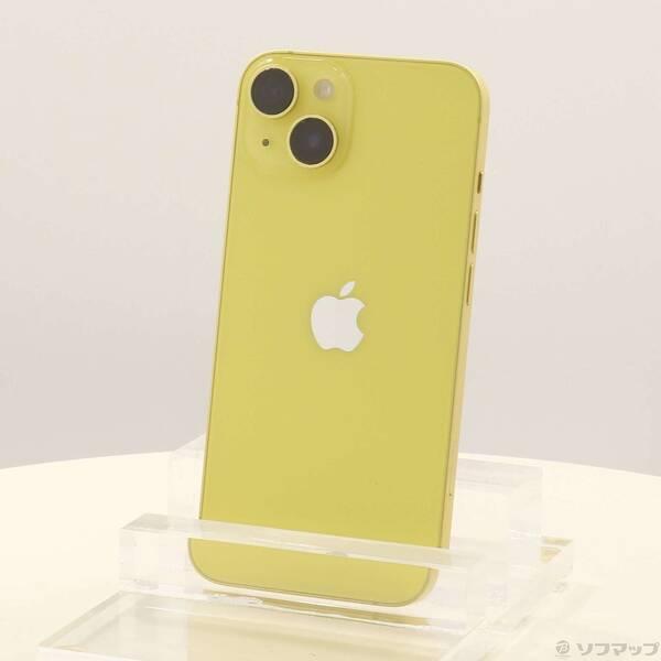 〔中古〕Apple(アップル) iPhone14 128GB イエロー MR3Q3J／A SIMフリー〔276-ud〕 | 