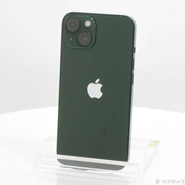 〔中古〕Apple(アップル) iPhone13 128GB グリーン MNGG3J／A SIMフリー〔198-ud〕 | 