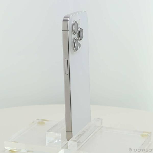 〔中古〕Apple(アップル) iPhone15 Pro 256GB ホワイトチタニウム MTUD3J／A SIMフリー〔269-ud〕 |  | 03