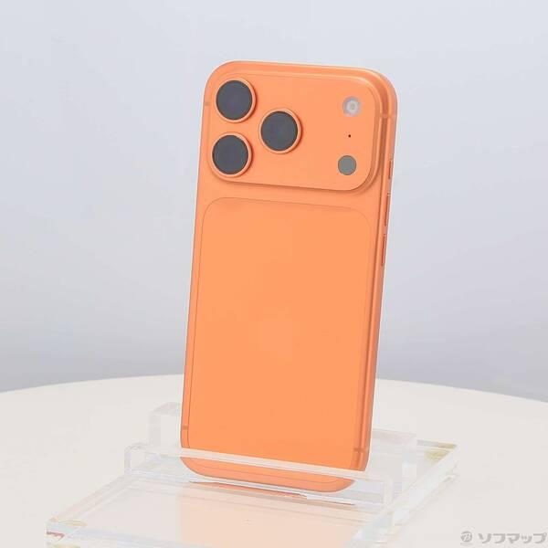 〔中古〕Apple(アップル) iPhone17 Pro 512GB コズミックオレンジ MG8A4J／A SIMフリー〔198-ud〕 | 