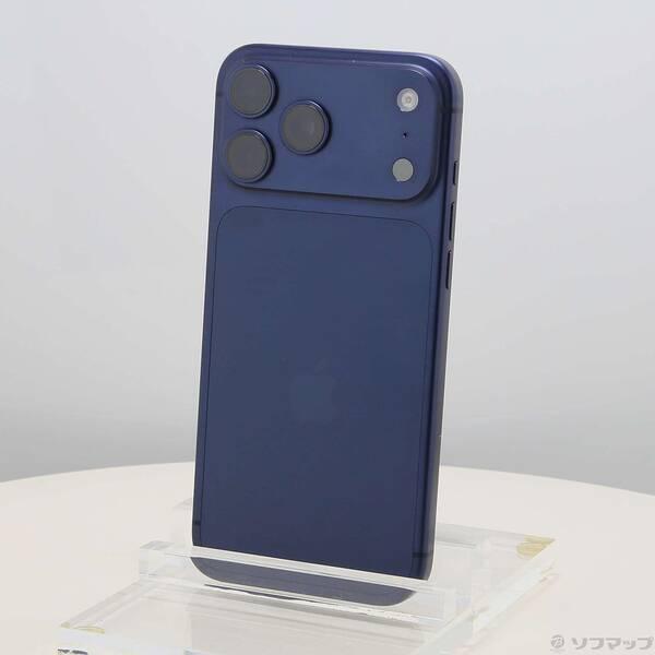 〔中古〕Apple(アップル) iPhone17 Pro Max 1TB ディープブルー MFYH4J／A SIMフリー〔377-ud〕 | 