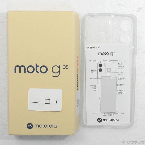 中古〕Motorola(モトローラ) moto g05 128GB フレッシュラベンダー