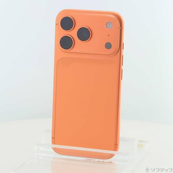 〔中古〕Apple(アップル) iPhone17 Pro 256GB コズミックオレンジ MG864J／A SIMフリー〔344-ud〕 | 