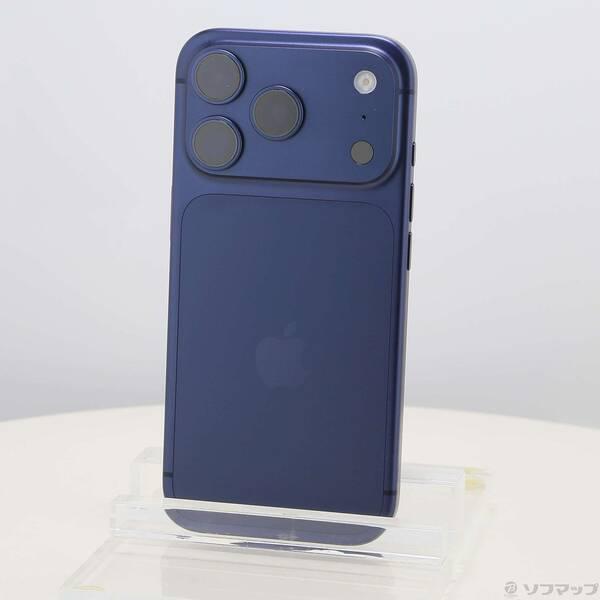 〔中古〕Apple(アップル) iPhone17 Pro 256GB ディープブルー MG874J／A SIMフリー〔305-ud〕 | 