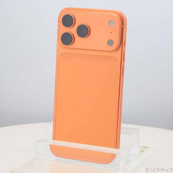 〔中古〕Apple(アップル) iPhone17 Pro Max 256GB コズミックオレンジ MFY94J／A SIMフリー〔198-ud〕 | 